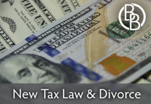 New Tax Law & Divorce in Maryland